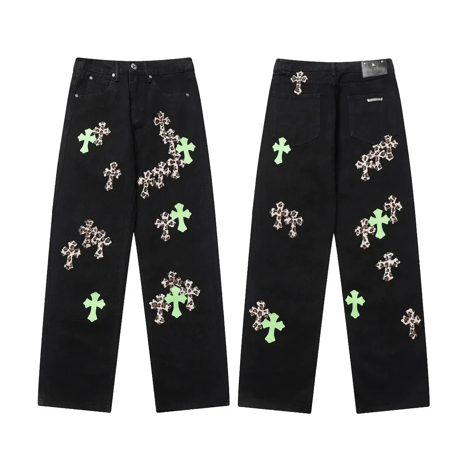 Chrome Hearts Jeans High version ( 38+ styles) - Thumbnail 8