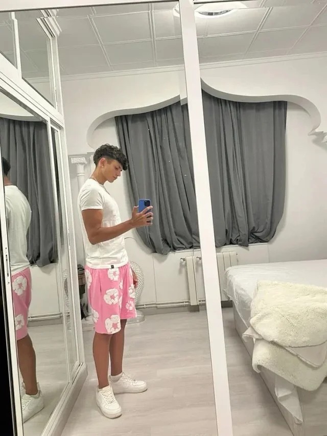 Denim Tears Flower Print T-Shirt/Shorts Set - Thumbnail 7