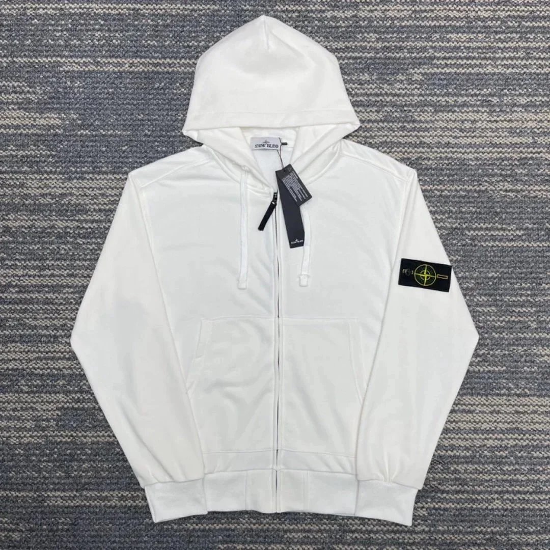 Stone Island Compass Logo Hoodies & Sweatshirts - Thumbnail 5