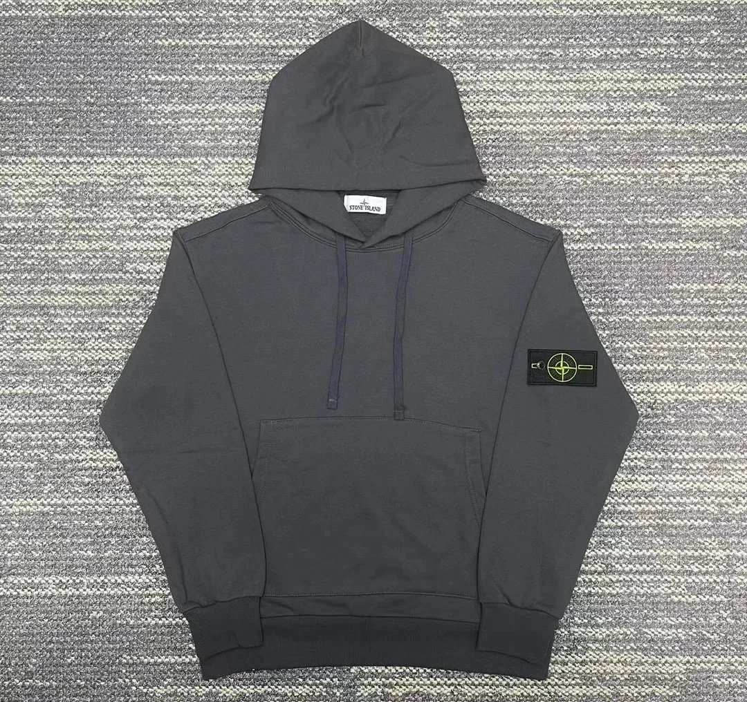 Stone Island Compass Logo Hoodies & Sweatshirts - Thumbnail 6