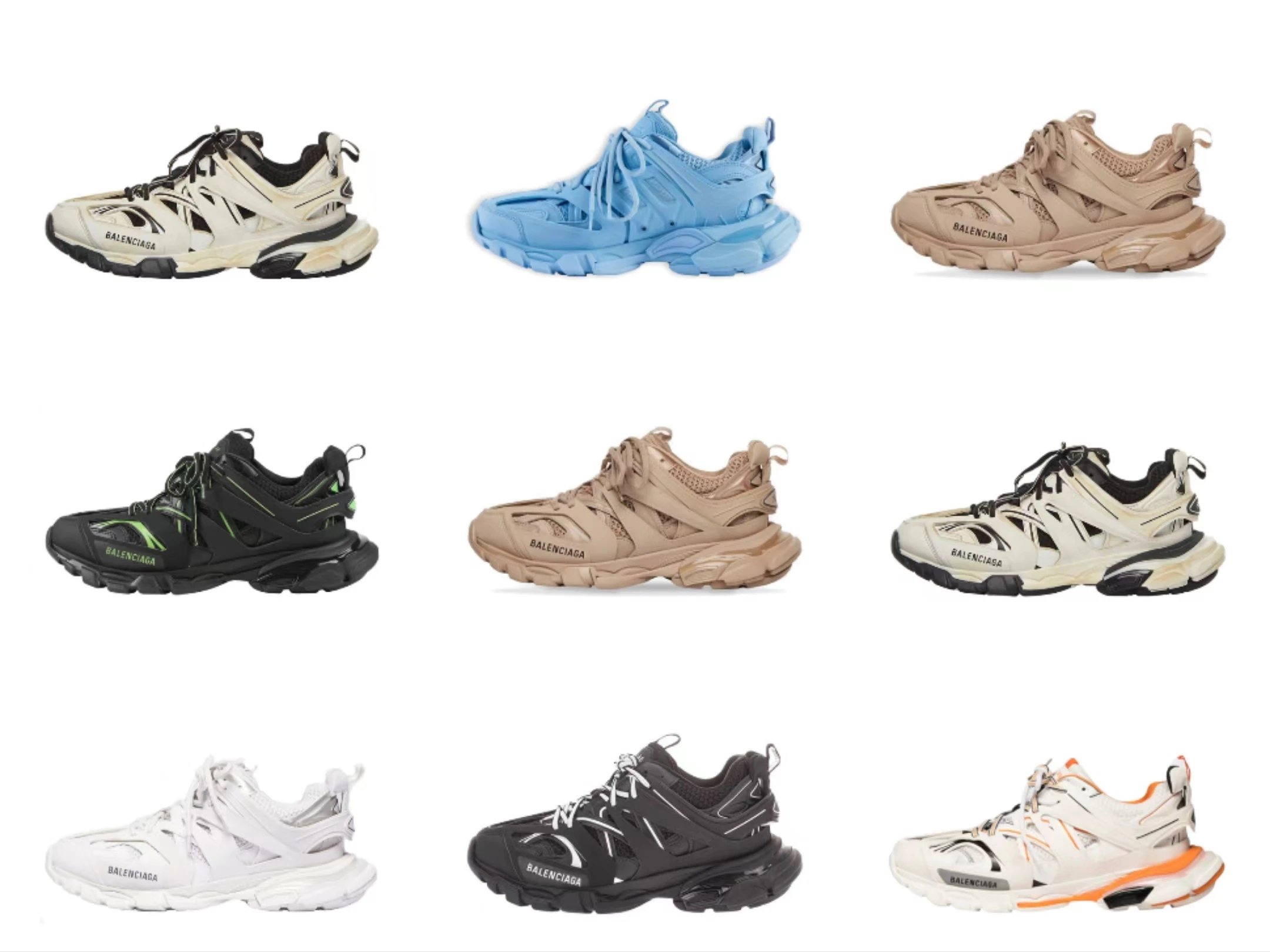 Balenciaga Track Sneakers [22 Colors]