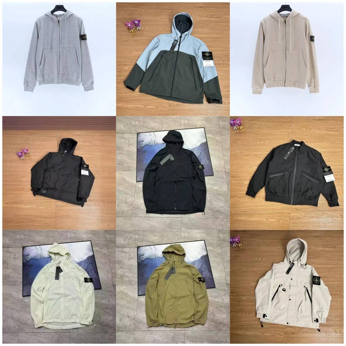 Stone Island Hooded Jackets [Multiple Styles]