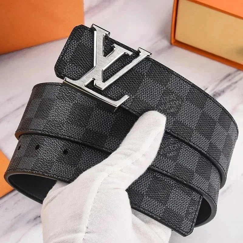 Louis Vuitton Damier Ebene & Monogram Belt [Multiple Styles] - Thumbnail 8
