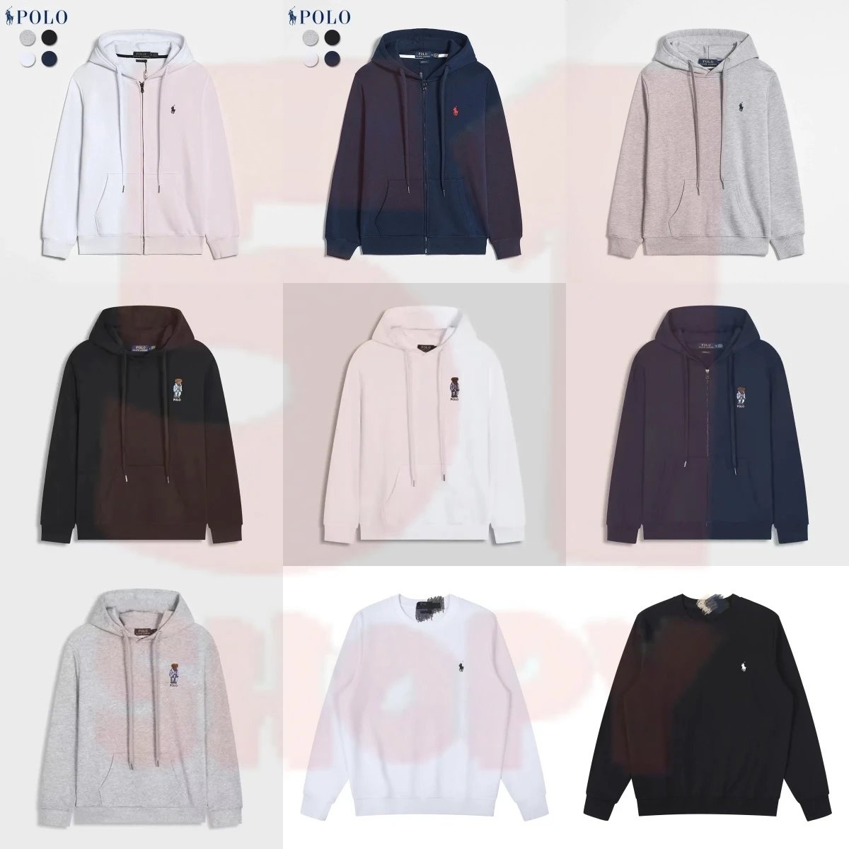 Ralph Lauren Polo Bear Hoodie [Multiple Colors & Styles]
