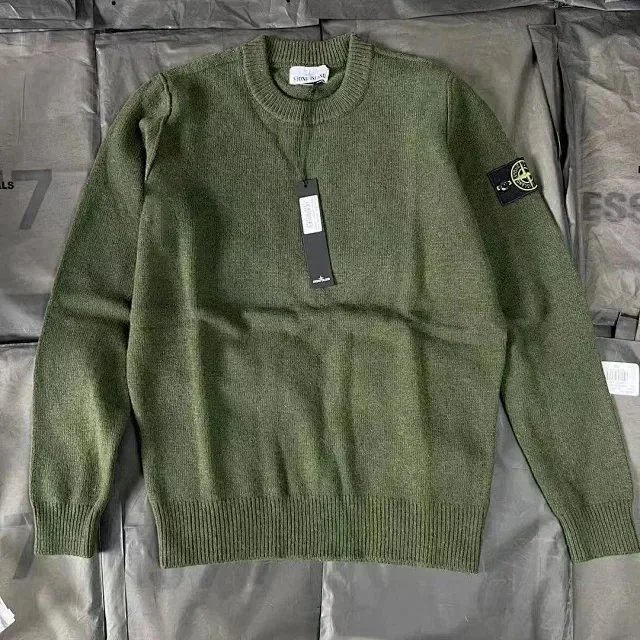 Stone Island Compass Logo Hoodie & Crewneck Sweater Collection - Thumbnail 11