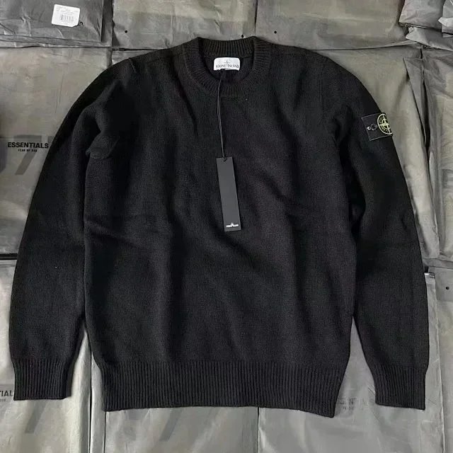 Stone Island Compass Logo Hoodie & Crewneck Sweater Collection - Thumbnail 12