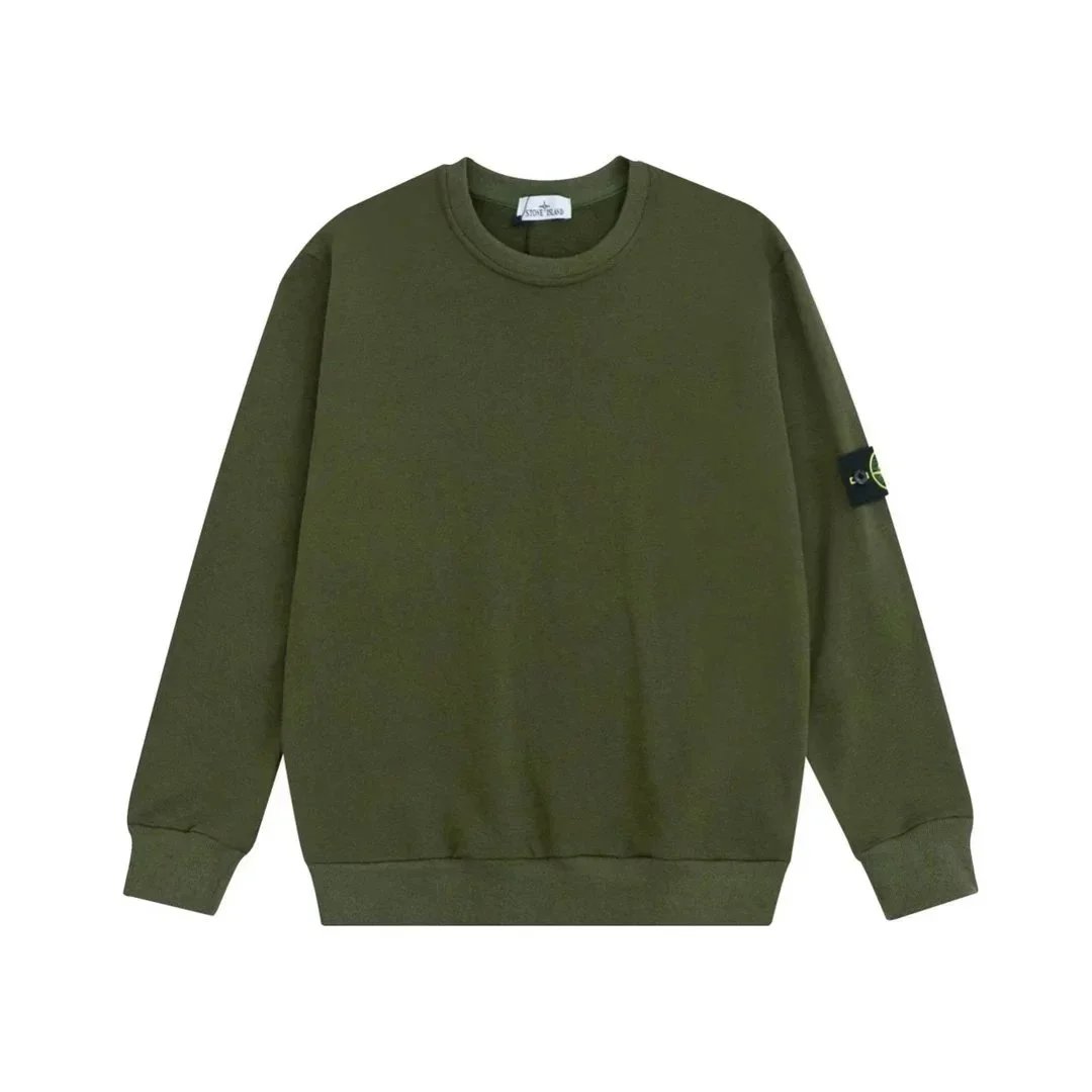 Stone Island Compass Logo Hoodie & Crewneck Sweater Collection - Thumbnail 2