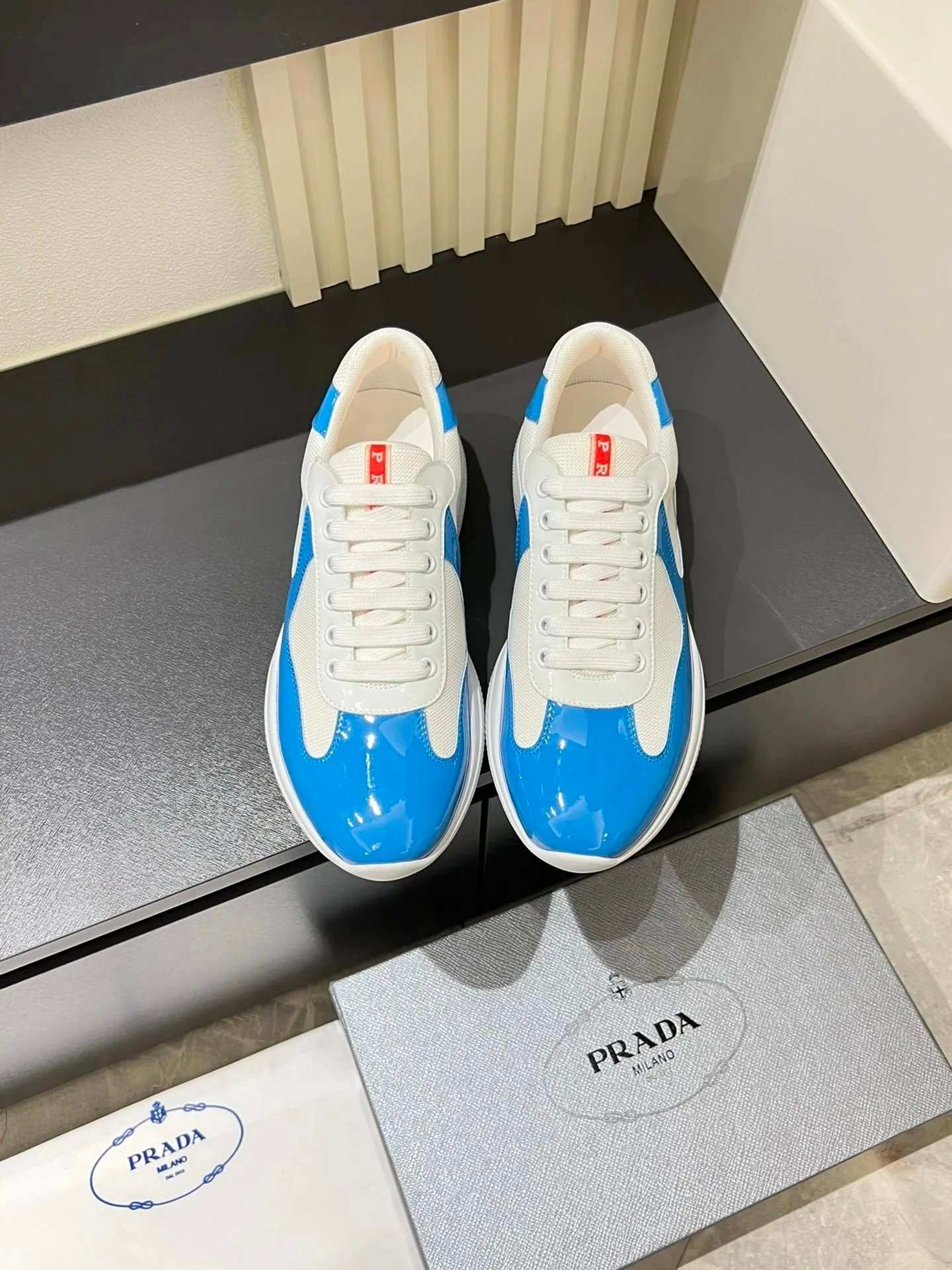 Prada Linea Rossa B23 Sneakers [America's Cup Edition] - Thumbnail 11