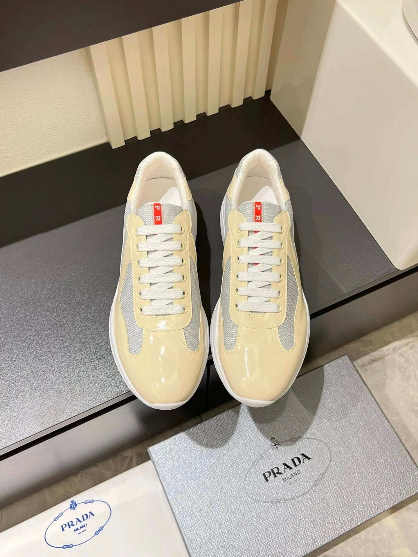 Prada Linea Rossa B23 Sneakers [America's Cup Edition] - Thumbnail 14