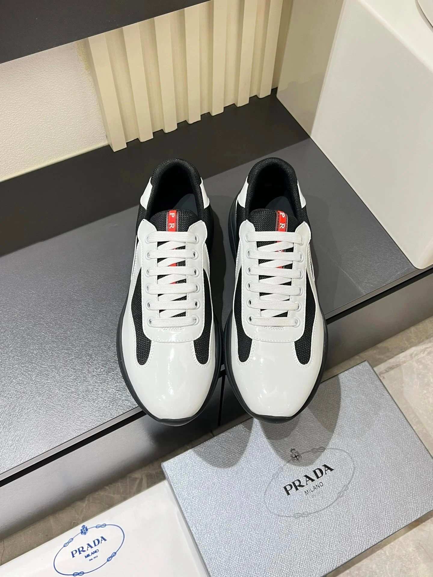 Prada Linea Rossa B23 Sneakers [America's Cup Edition] - Thumbnail 15