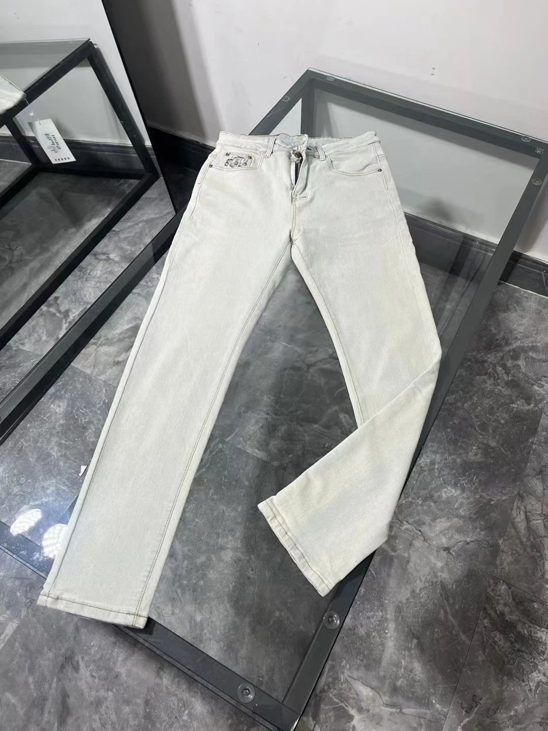 Louis Vuitton Monogram Jeans [Top Quality - Thumbnail 5
