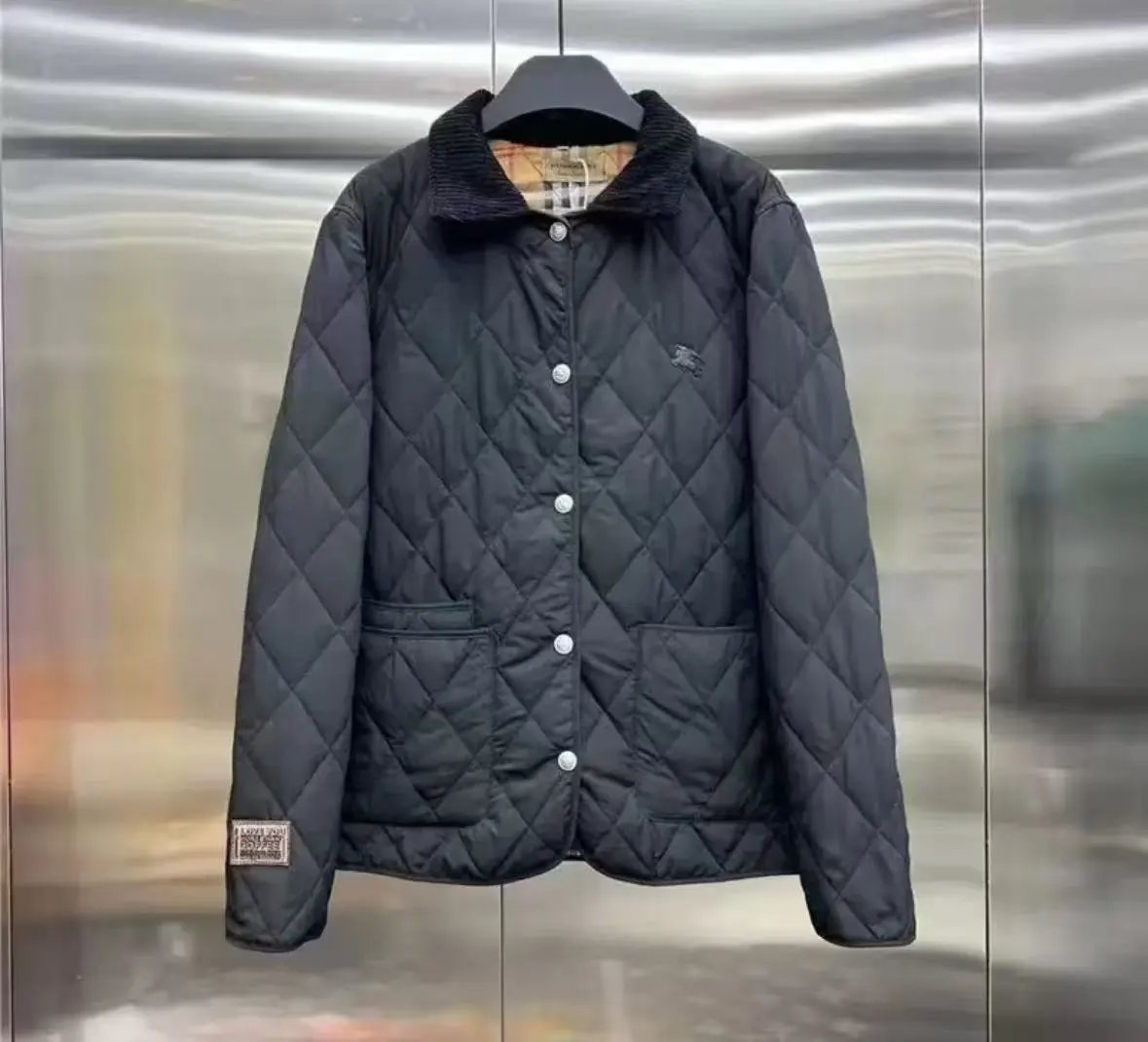 Burberry Check Down Jacket & Canada Goose Mayfair Vest Down Jacket - Thumbnail 7