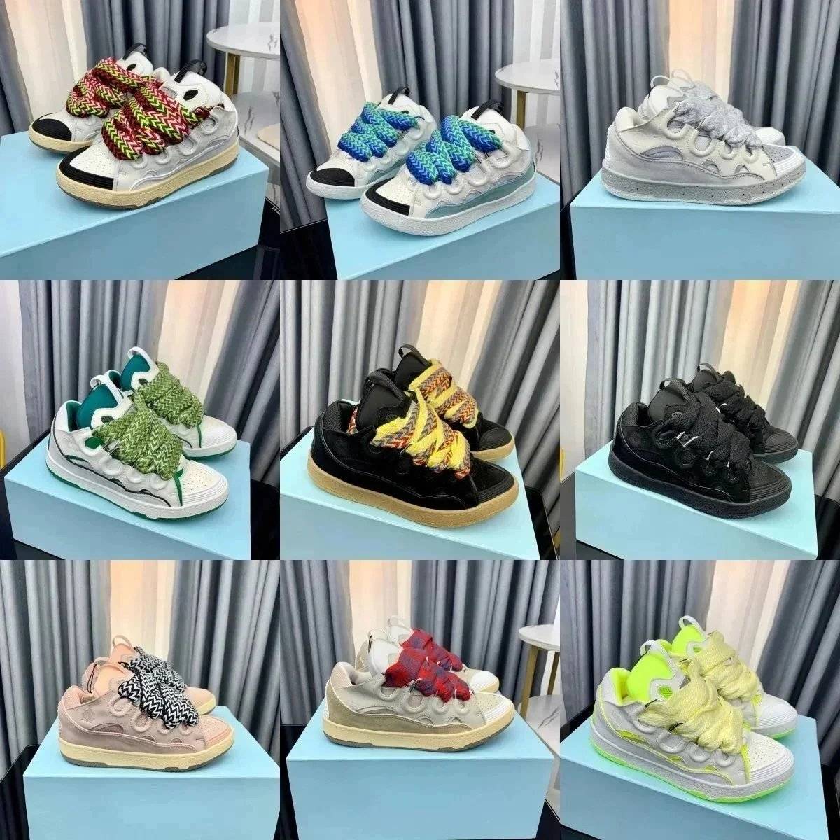 LANVIN Curb Sneakers [9 Color Variants]