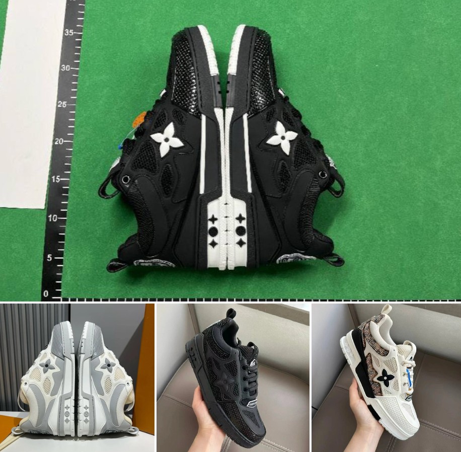 LV Louis Vuitton Trainer Skate Sneakers