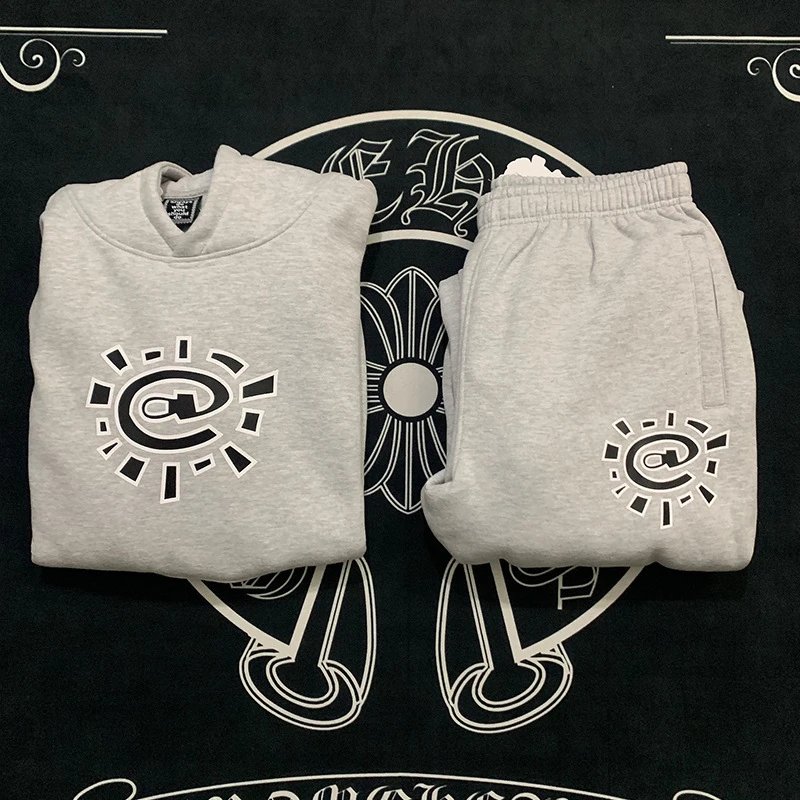 ADWYSD Sunburst Logo Hoodie & Sweatpants Set - Thumbnail 2