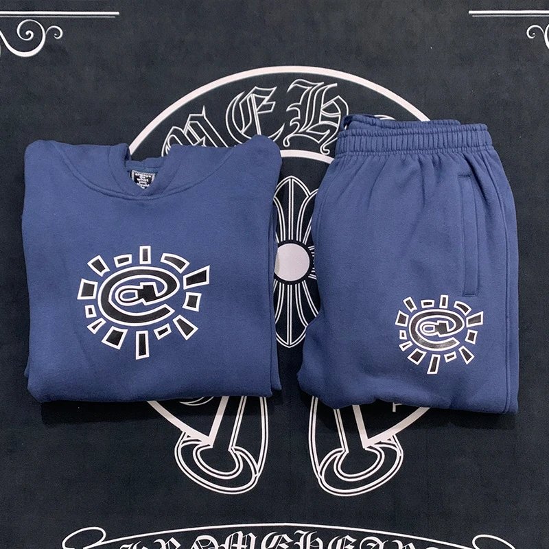 ADWYSD Sunburst Logo Hoodie & Sweatpants Set - Thumbnail 4