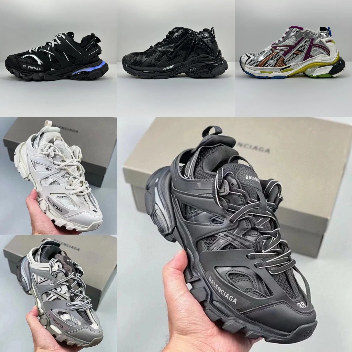 Balenciaga Track Sneakers & Balenciaga Runner Sneakers