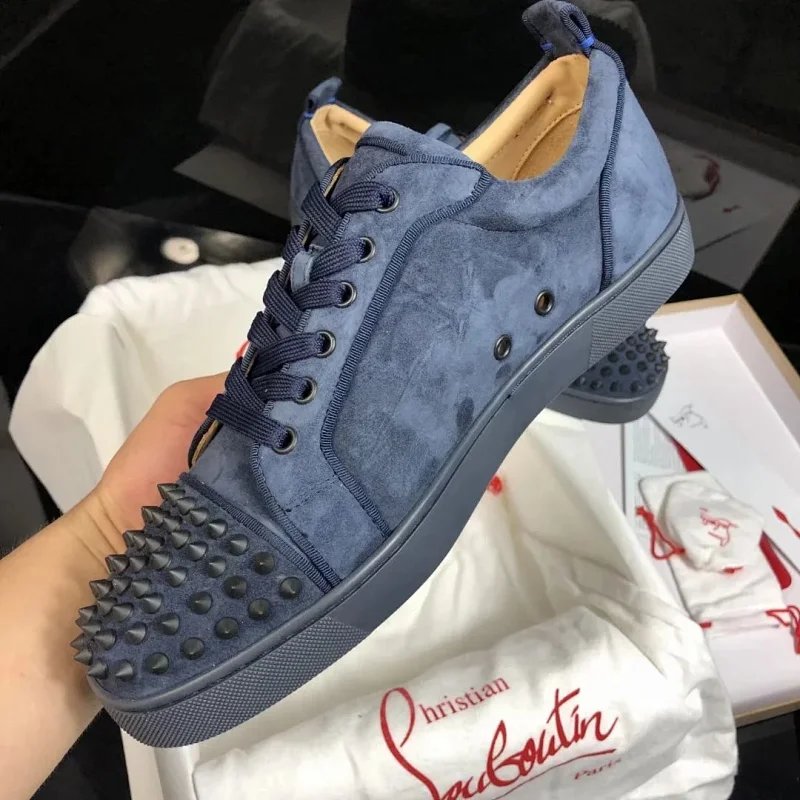 Christian Louboutin Louis Junior Spikes Sneakers - Thumbnail 11