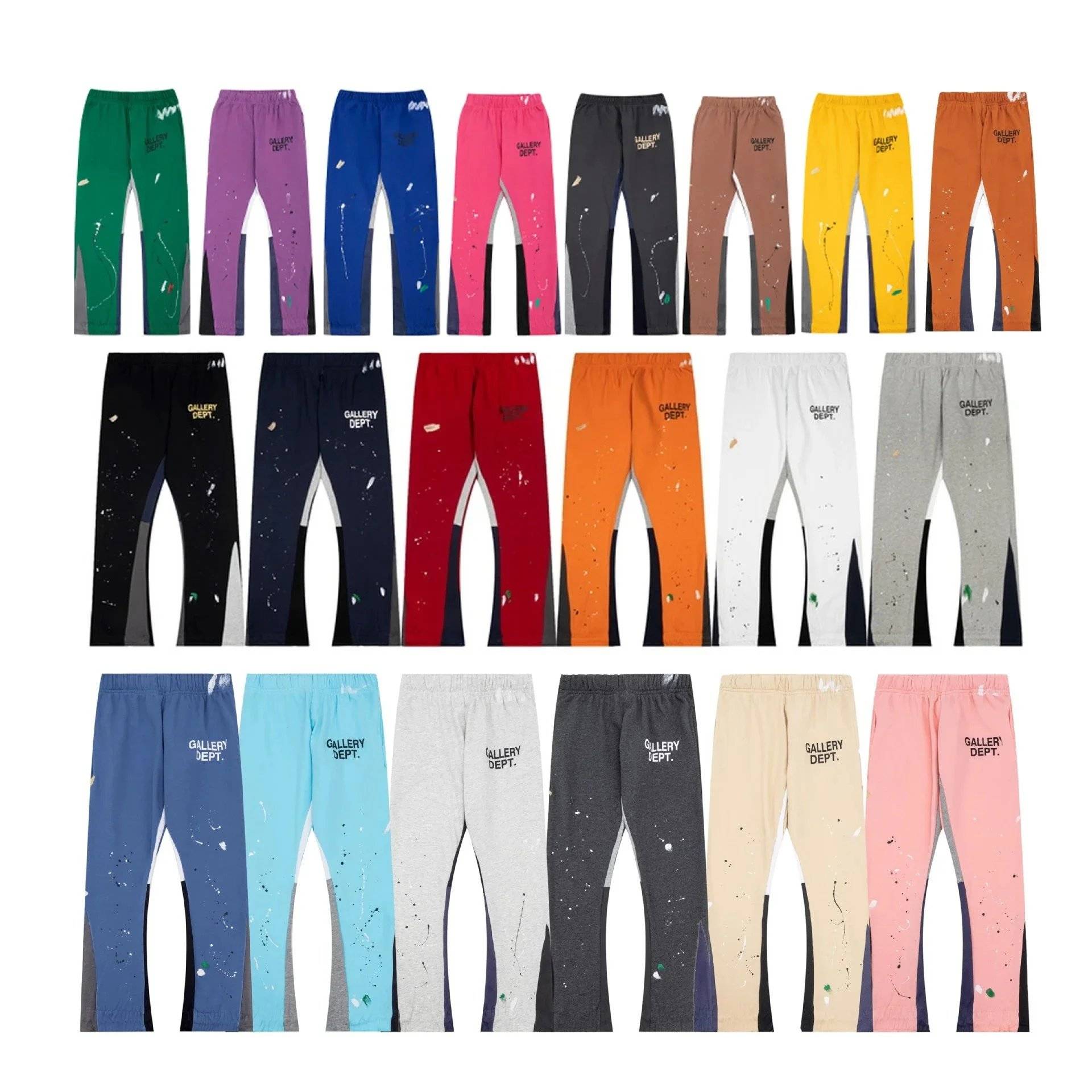 Gallery Dept Paint Splatter Pants [Multiple Colors]