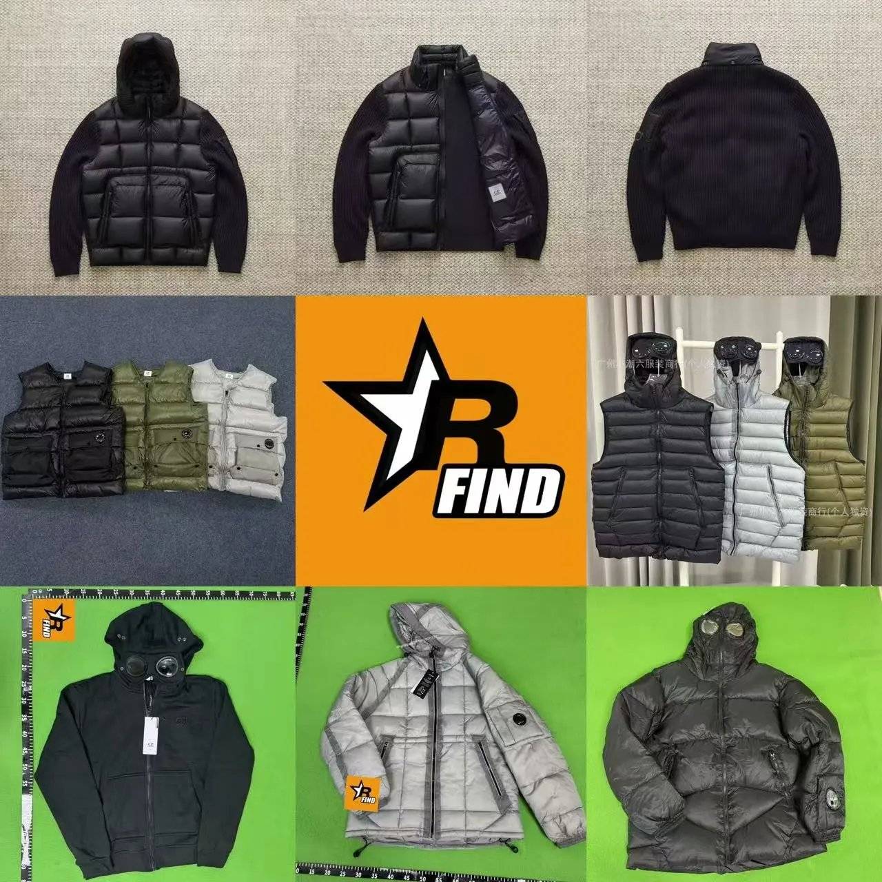 C.P. Company Goggle Hoodie Down Jacket / Vest / Zip-Up Cardigan [Multiple Colors & Styles]