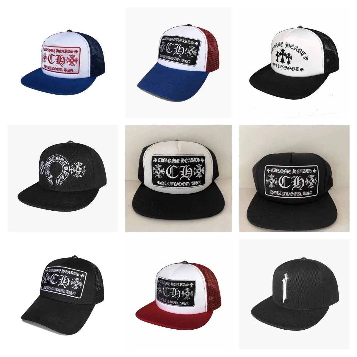 Chrome Hearts Trucker Hats [35+ styles]