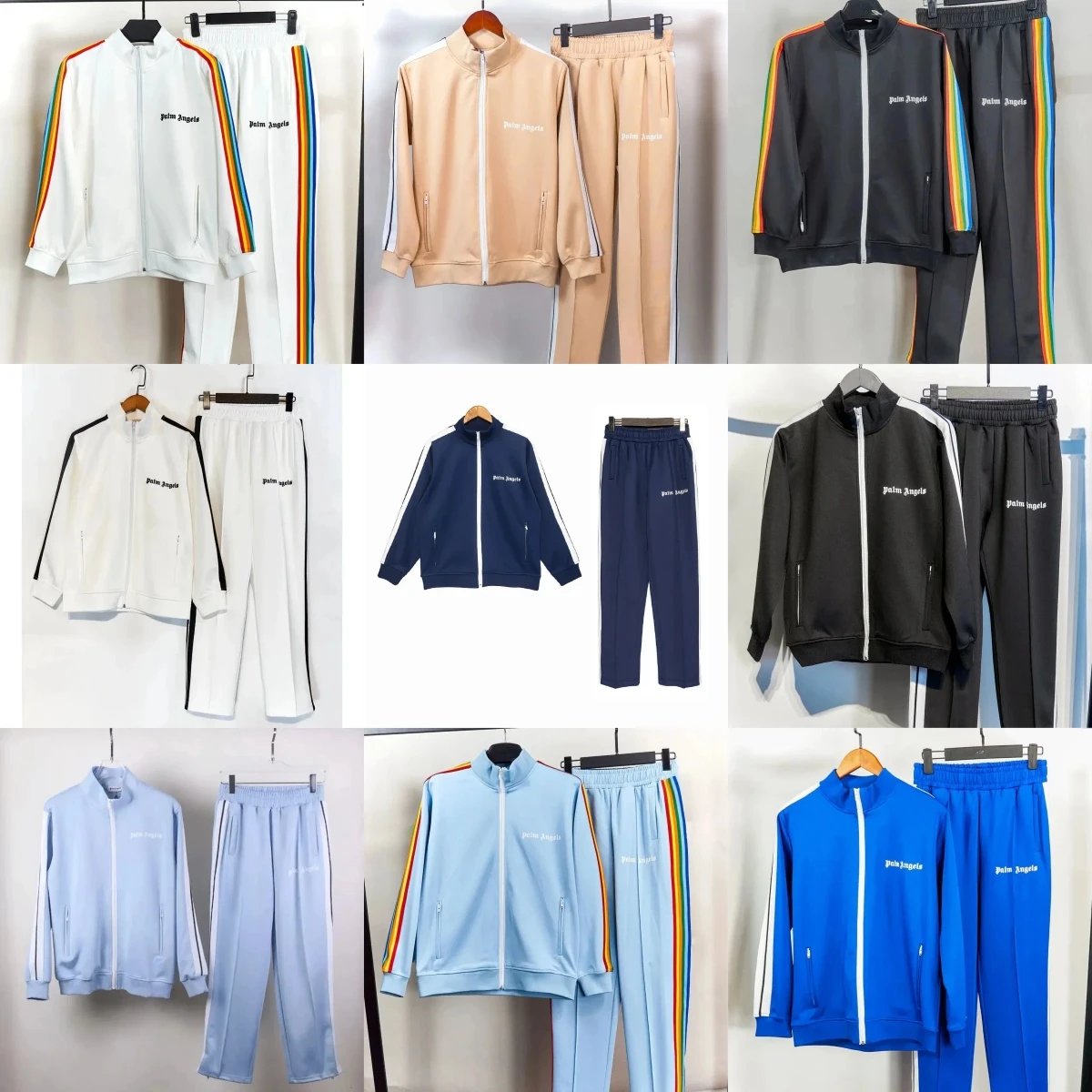 Palm Angels Track Jacket & Pants Sets [40+ Styles] - High Quality