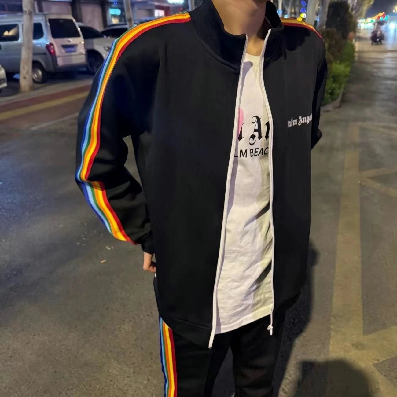 Palm Angels Track Jacket & Pants Sets [40+ Styles] - High Quality - Thumbnail 3