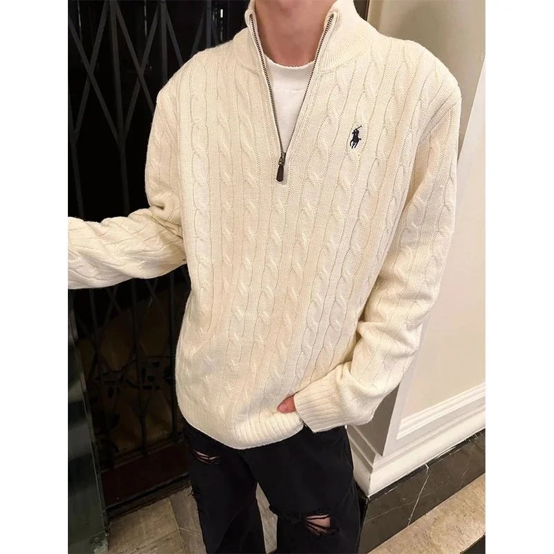 Ralph Lauren Polo Hoodie Sweatshirt [Grey] - Thumbnail 13