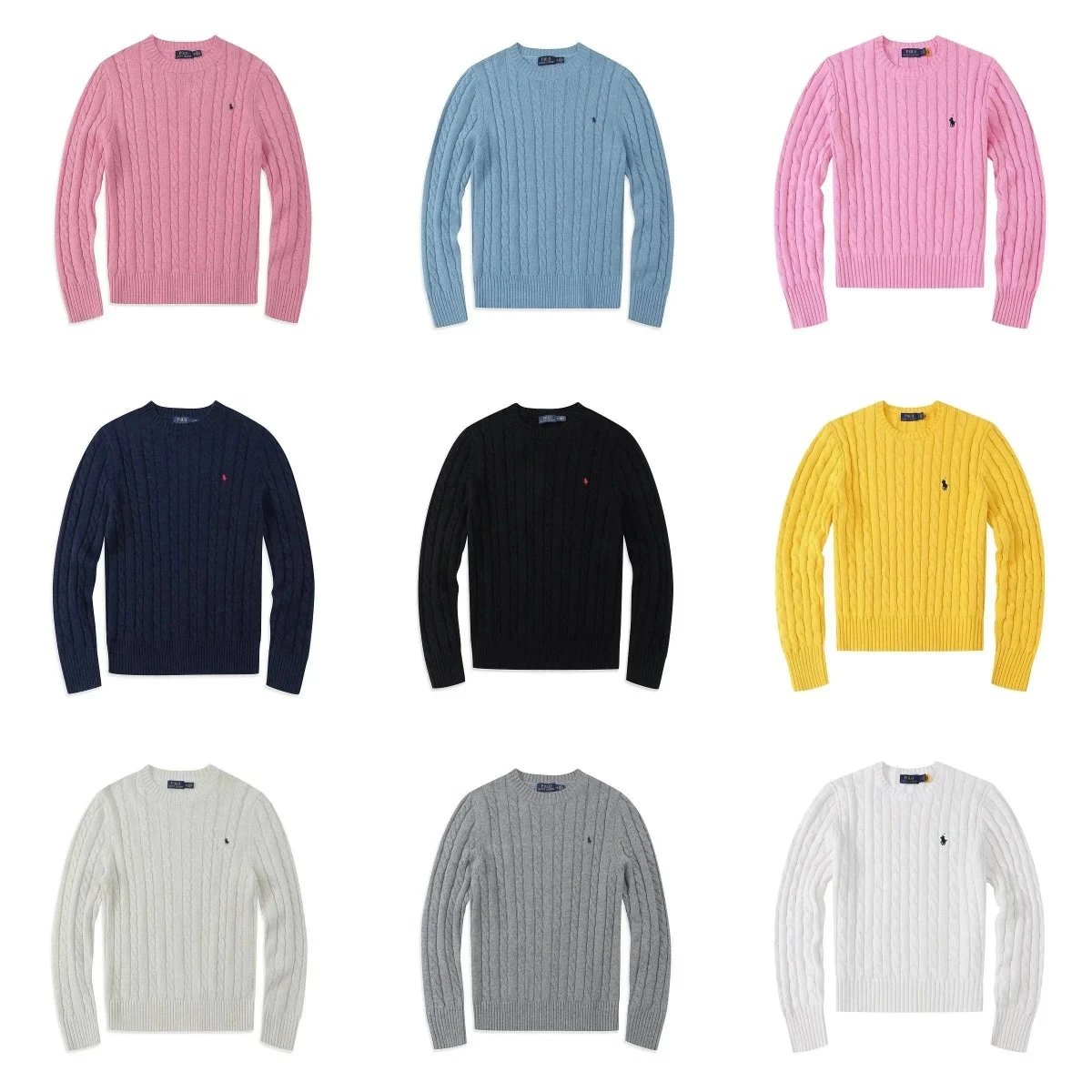 Ralph Lauren Cable Knit Sweaters