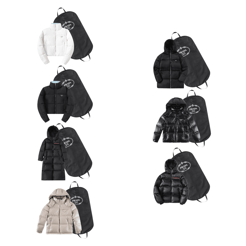 Prada Re-Nylon Down Jackets