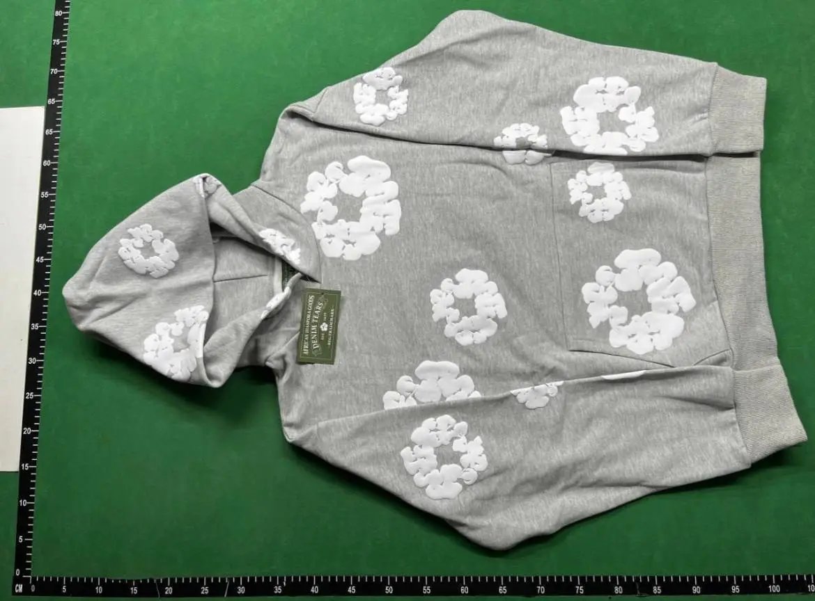 Denim Tears Wreath Print Hoodie [18+ Styles] - Thumbnail 2