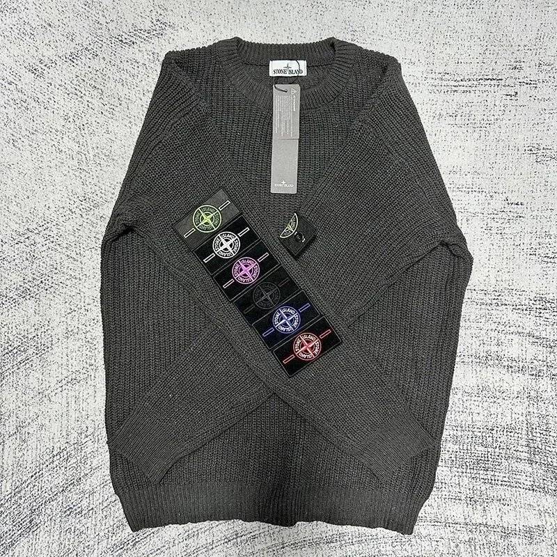 Stone Island Sweater [Multiple Styles Including Cable Knit - Thumbnail 9