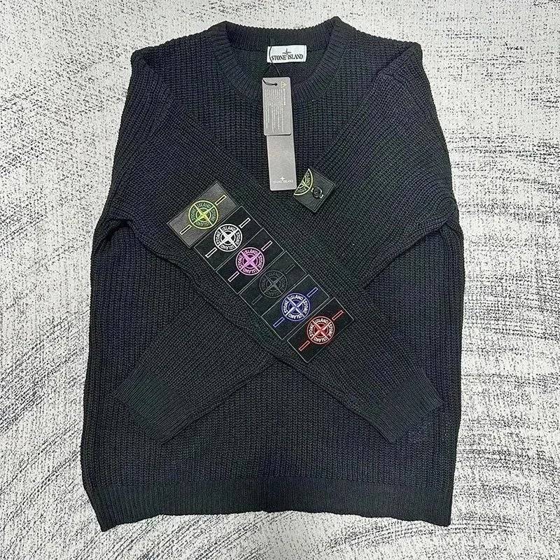 Stone Island Sweater [Multiple Styles Including Cable Knit - Thumbnail 6