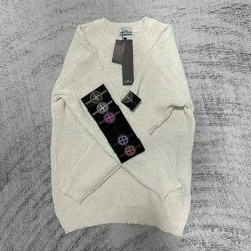 Stone Island Sweater [Multiple Styles Including Cable Knit - Thumbnail 8