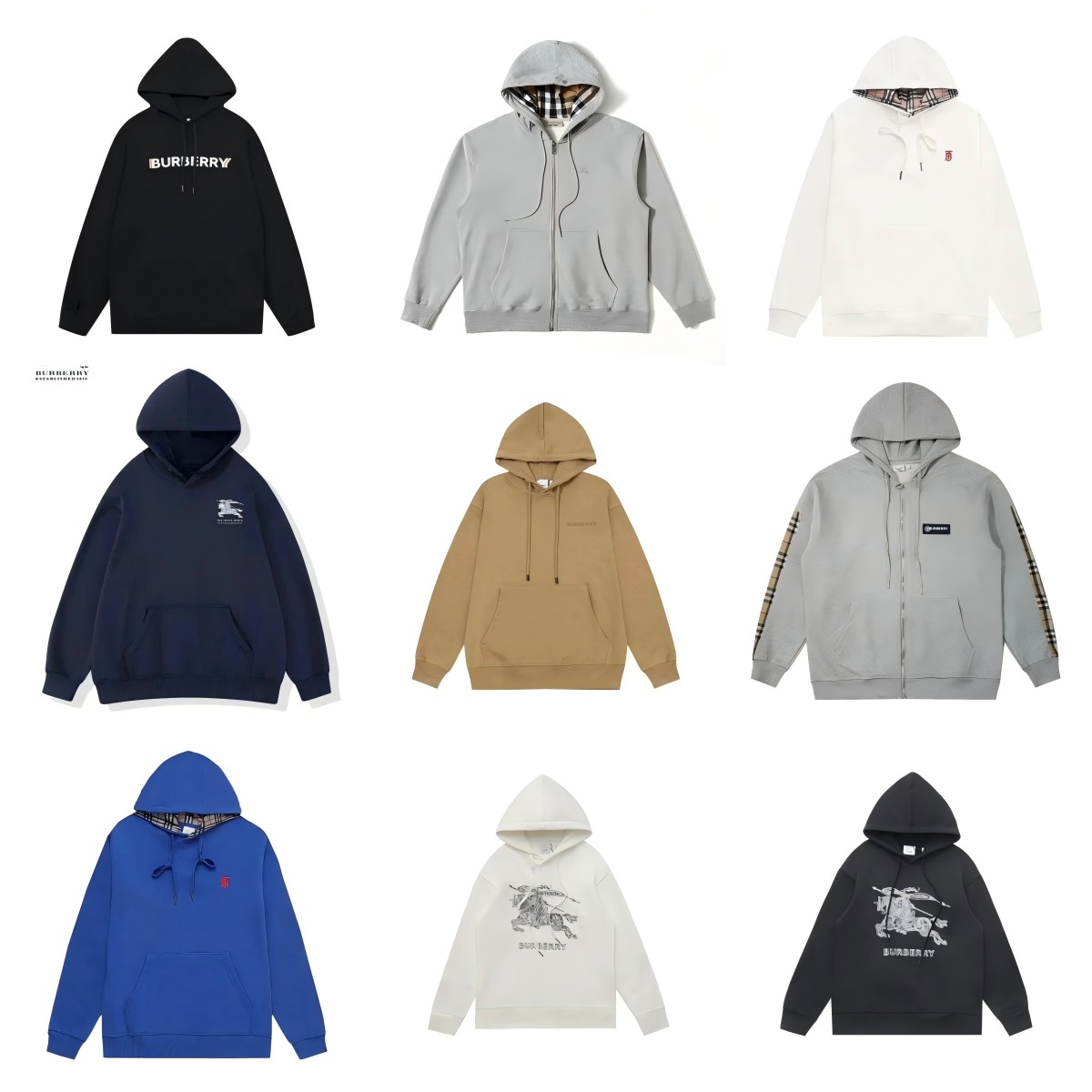 Burberry Hoodie [9 Styles]