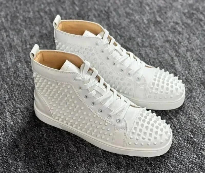 Christian Louboutin Louis Junior Spikes Sneakers - Thumbnail 9
