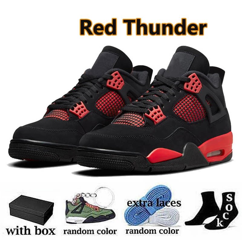 Air Jordan 4 Red Thunder Sneakers