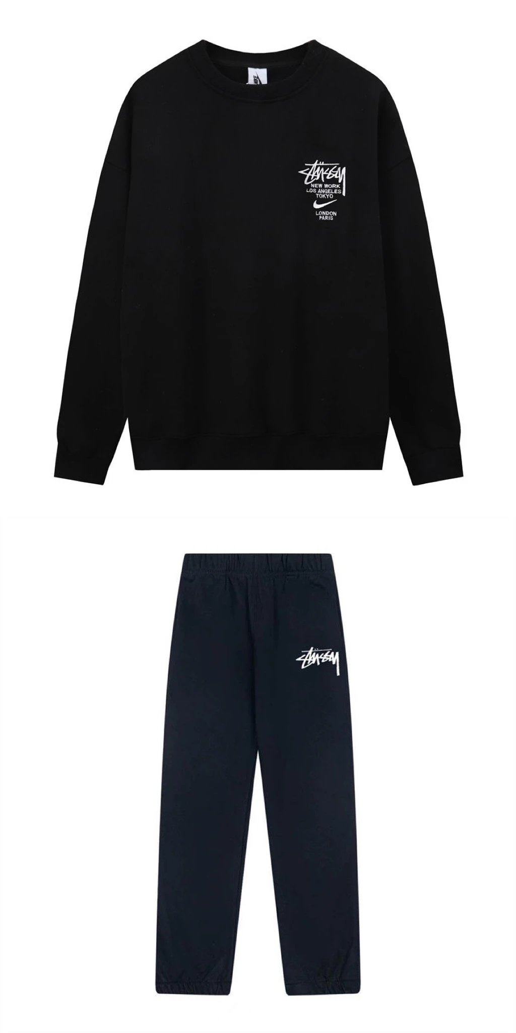 Nike Stussy Collection Hoodies & Sweatpants Tracksuit Set - Thumbnail 2