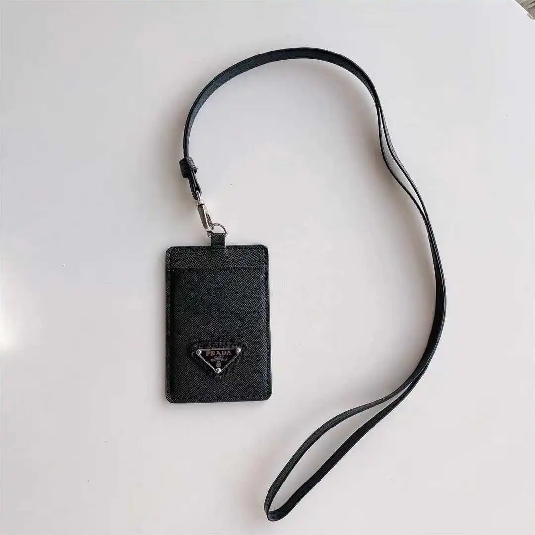 Prada Saffiano & Goyard Saint Louis Card Holder Lanyards - Thumbnail 4