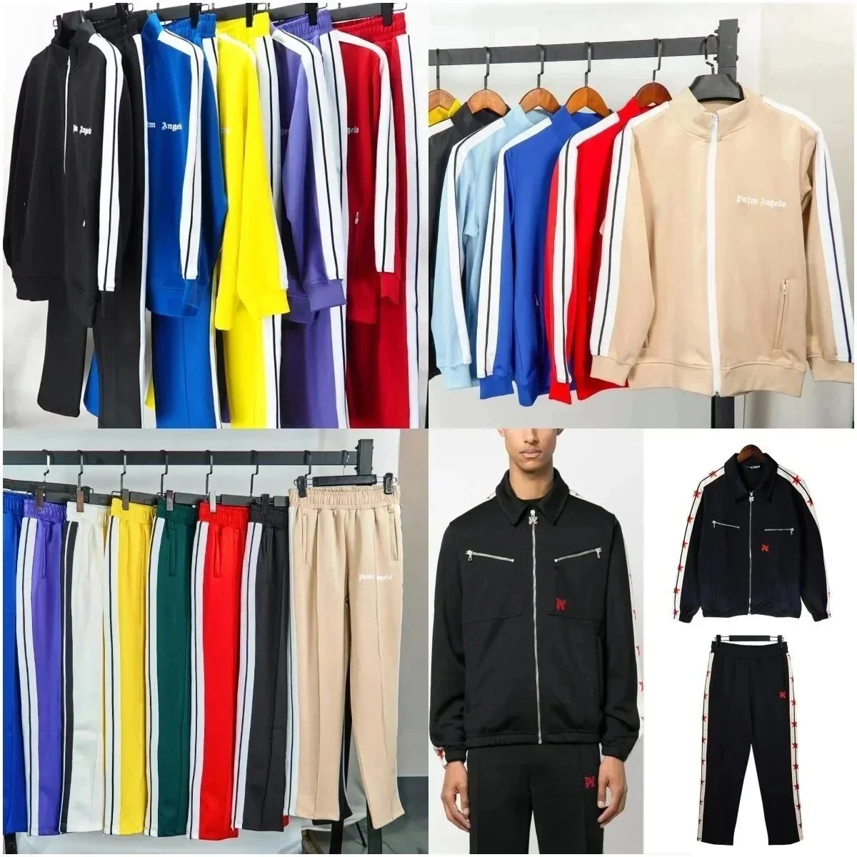 Palm Angels Track Jacket & Pants Set [Multiple Colors Available]