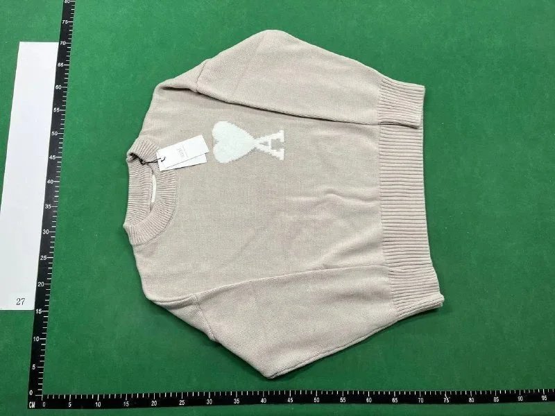 AMI Paris Heart Logo Sweater [40+ Styles] - Thumbnail 5