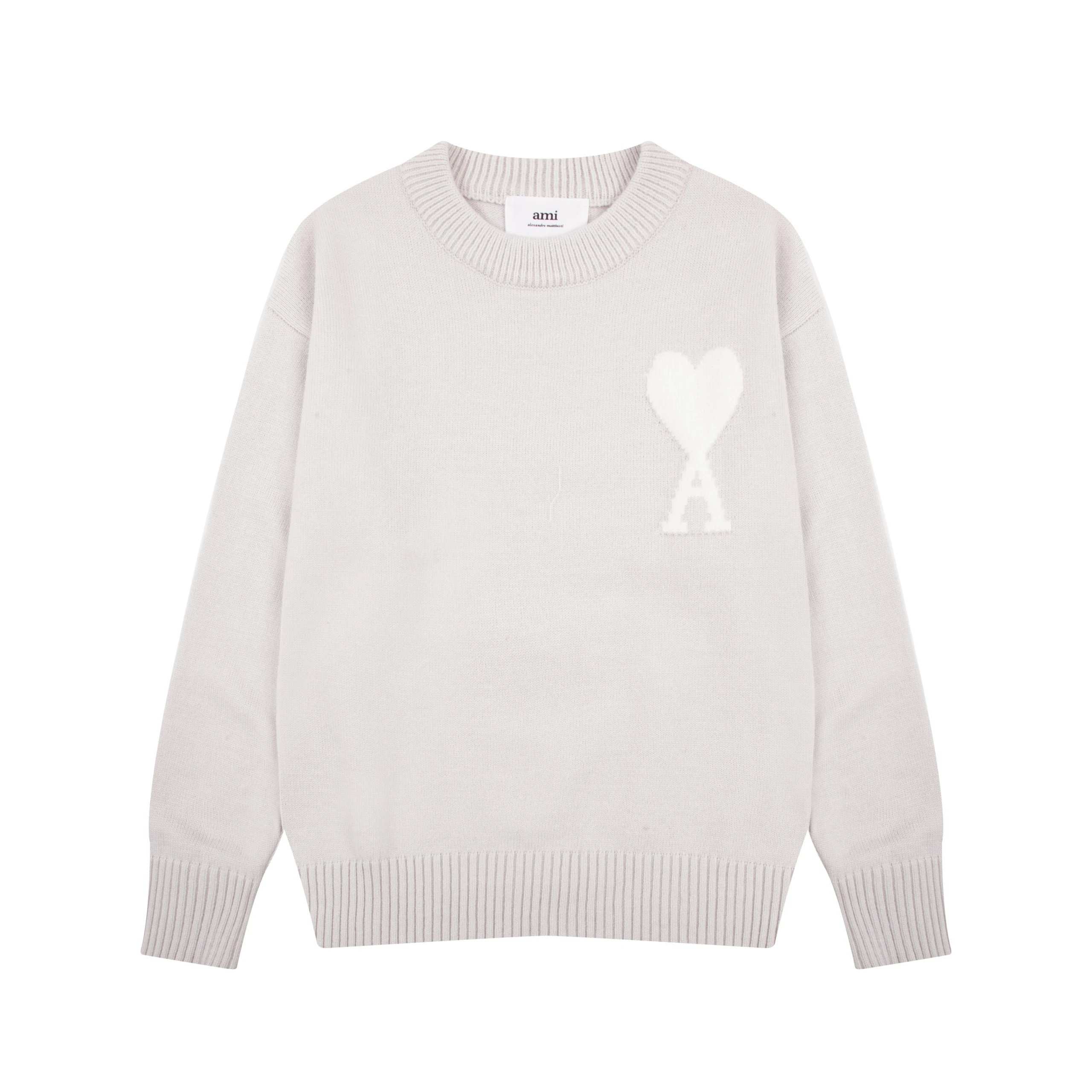 AMI Paris Heart Logo Sweater [40+ Styles] - Thumbnail 13