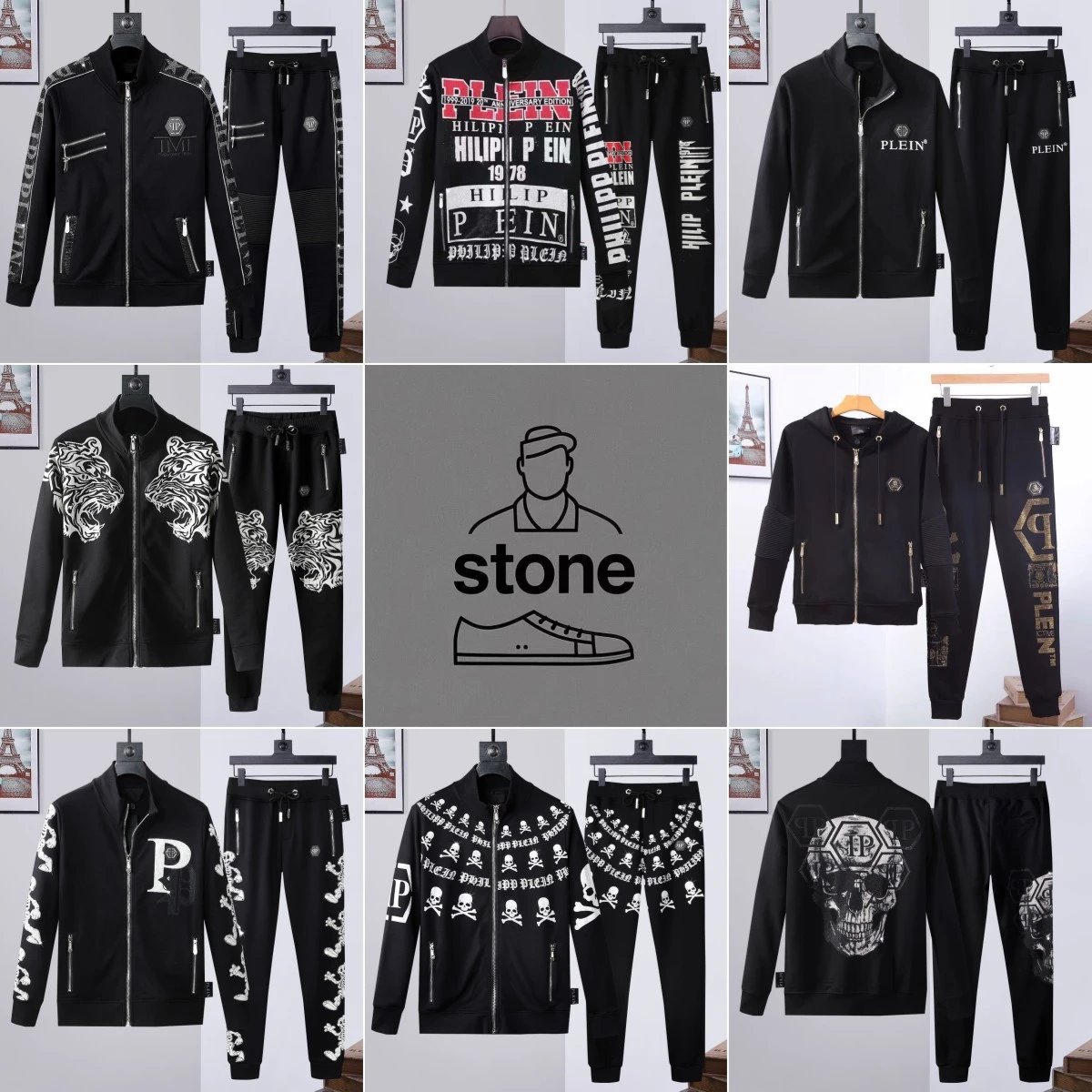 Philipp Plein Hoodie/Suit [Multiple Designs: Skull
