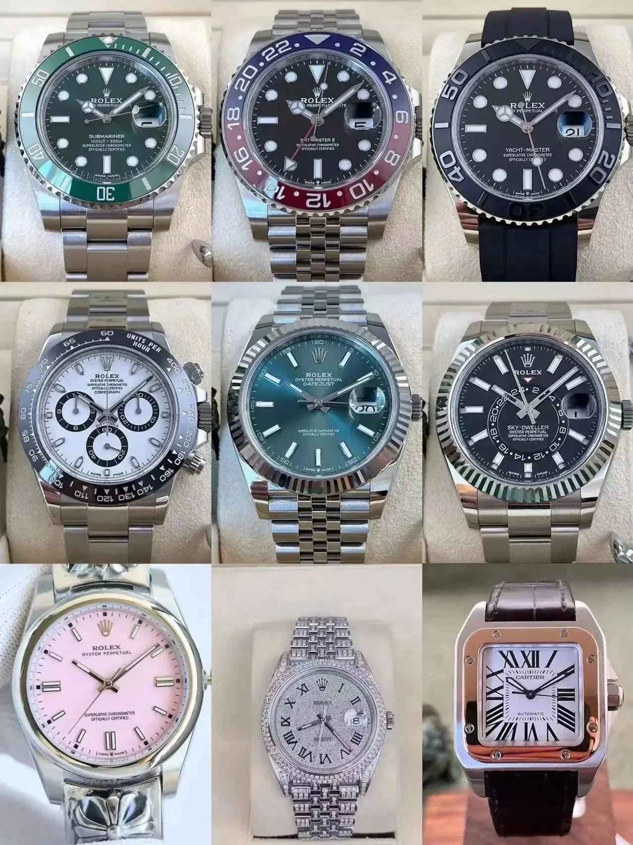 Rolex Watches (40 style 3 qualities)