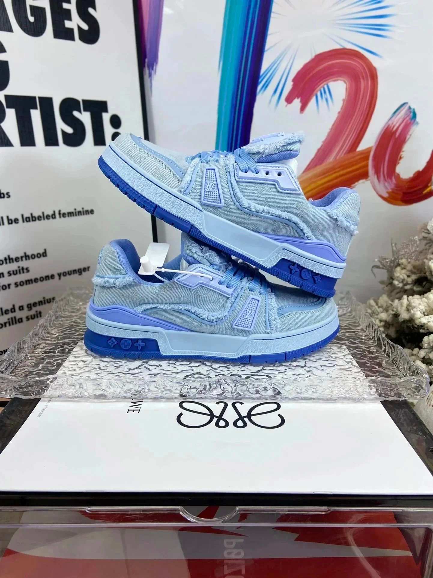 LV Louis Vuitton TRAINER SHOES (40 + styles ) - Thumbnail 2