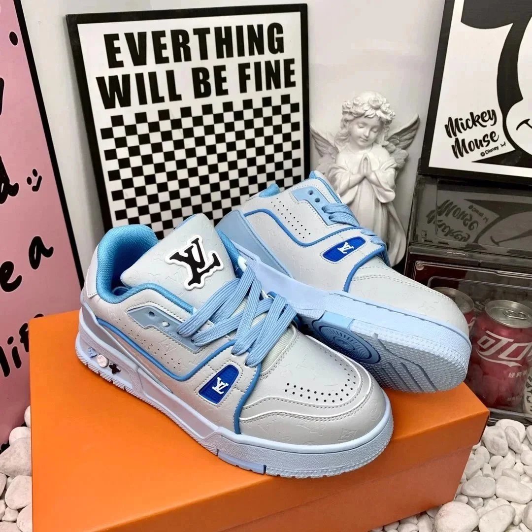 LV Louis Vuitton TRAINER SHOES (40 + styles ) - Thumbnail 8