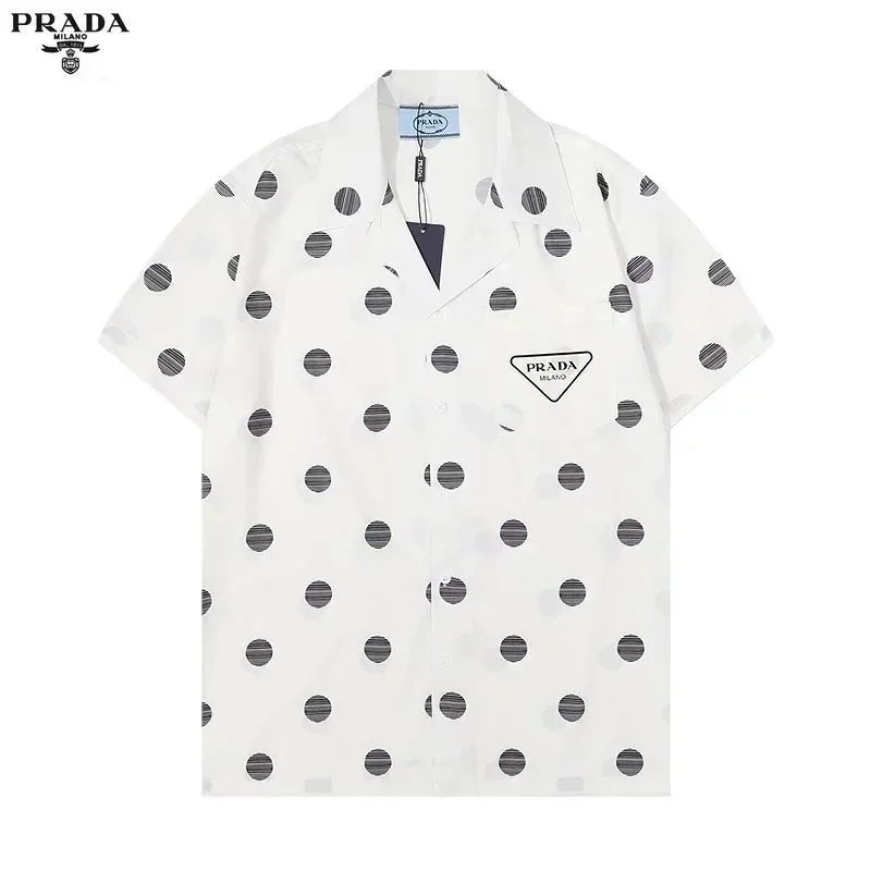 29 white polka dot shirt