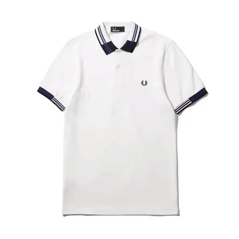 White checkered collar