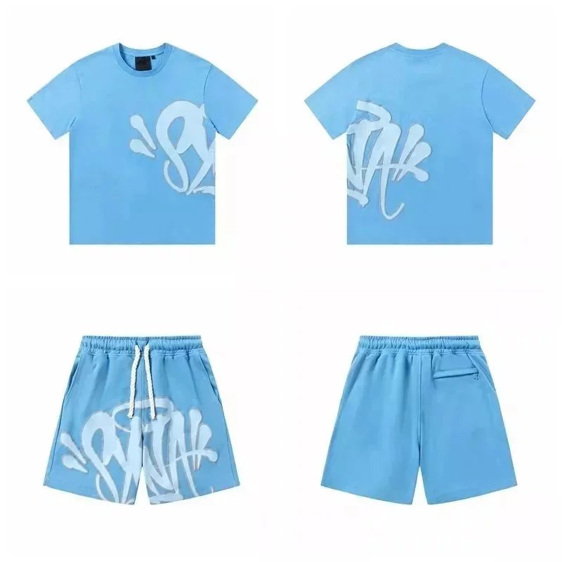 33 Light Blue Short Sleeve Set